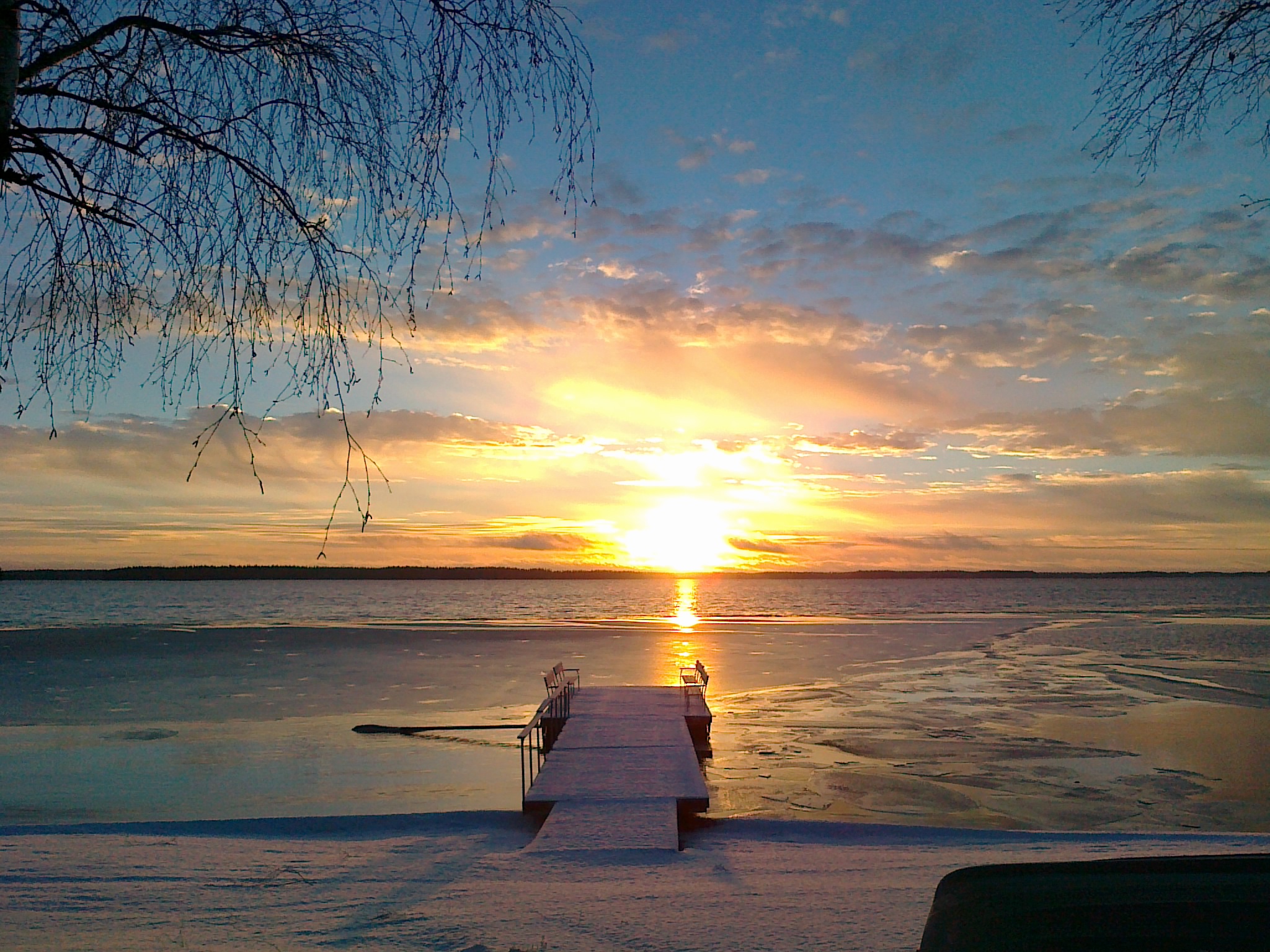 Lake view in Kalajärvi