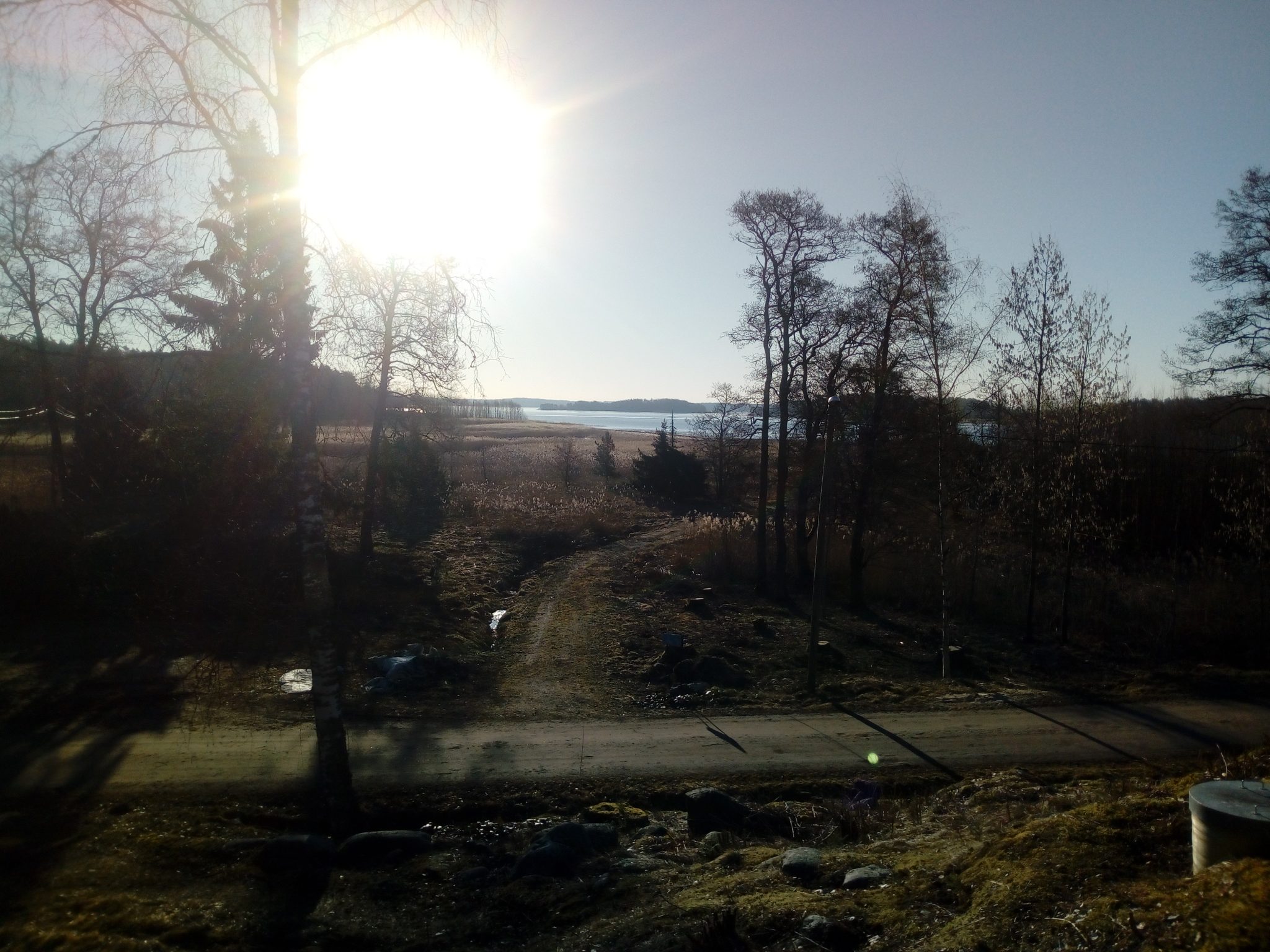 The landscape of Kesäniemi